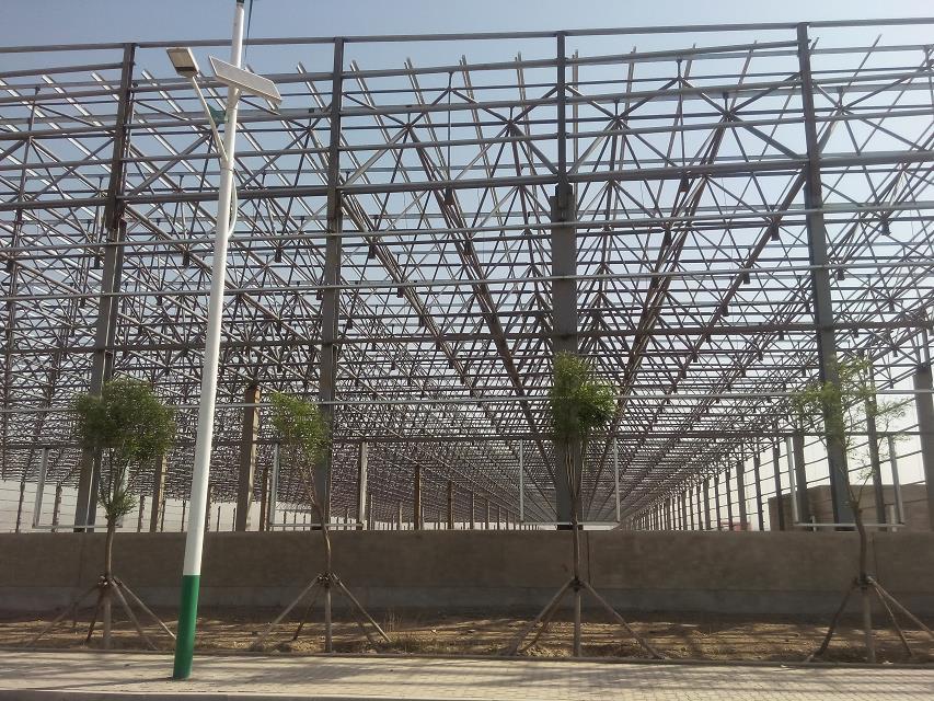 临沧汽车工业厂房网架